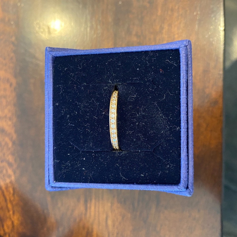 Swarovski Rose Gold Rare Ring